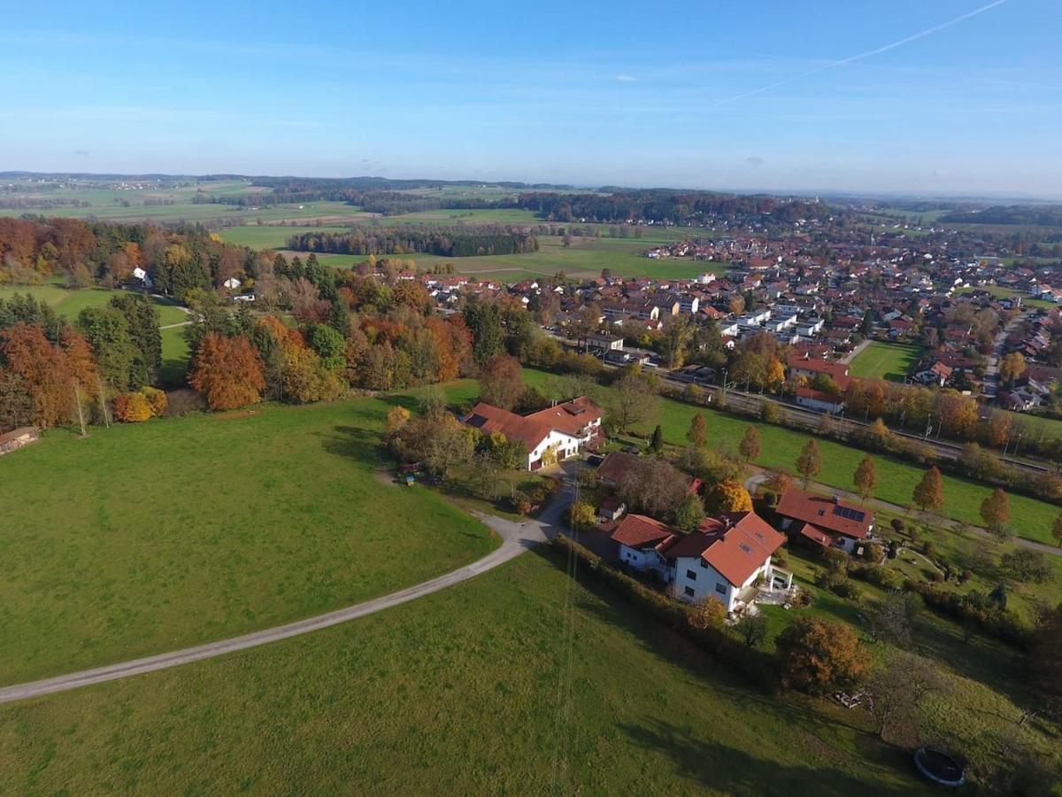 Alpenblick Nahe Muenchen Mit Outdoor Whirlpool - 21 Min Von Muenchen Mit Zug Assling Ngoại thất bức ảnh