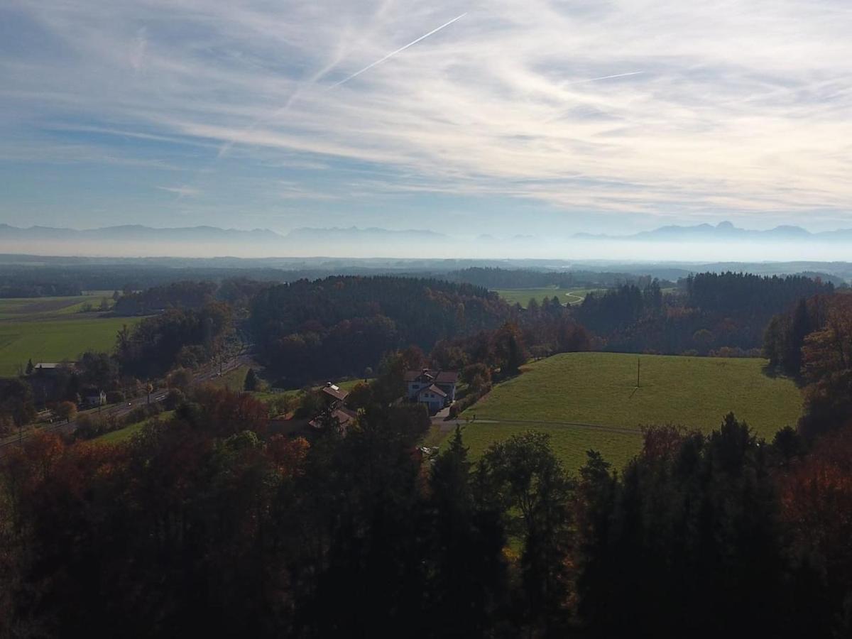 Alpenblick Nahe Muenchen Mit Outdoor Whirlpool - 21 Min Von Muenchen Mit Zug Assling Ngoại thất bức ảnh